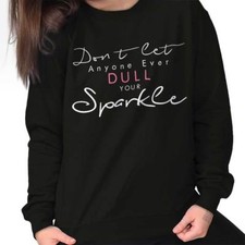 Felpa girocollo donna manica