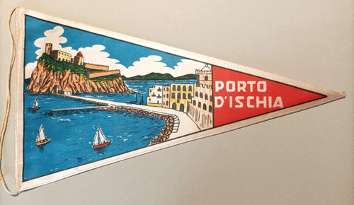 Fanion porto ischia italie - fanion, d'
