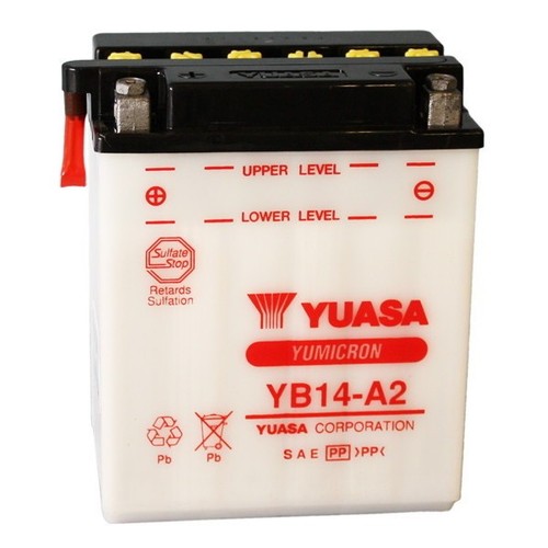 Batteria yuasa yb14 - batteria, yb14-a2
