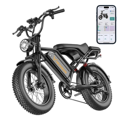 Bike fatbike pedelec - e-bike, 20"