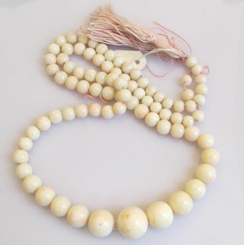Collana sfera corallo - collana,