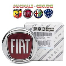 PULSANTE FREGIO LOGO POSTERIORE PER FIAT BRAVO 2007-2009 ORIGINALE 95 mm friso