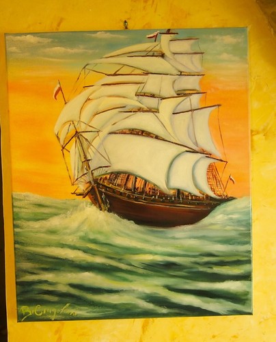 Quadro moderno vascello - "il, vascello"