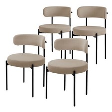 Set di 4 sedie da sala da