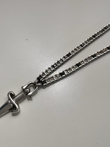 Collana tennis argento - argento, 925