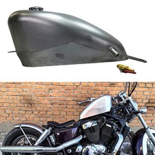 1x Serbatoio Olio Moto Argento