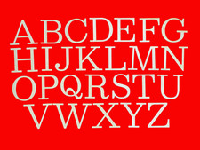 Taglio Laser Lettere di Legno