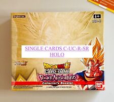 Dragon Ball Super 2022 Game Power Absorbed Collector's Cards Box Single Holo
