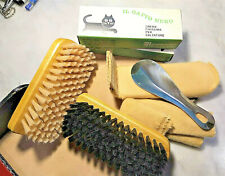 Set Lucidi e Spazzole per Pulire le Scarpe in Pelle - Da Viaggio - Rise'n shine 