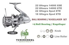 Set rulli aggiornamento Shimano Ultegra XTE XSE 23 Speedmaster XSD Spod XTD Baitrunner