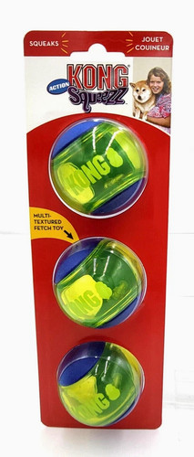 Kong squeezz action - kong, ball