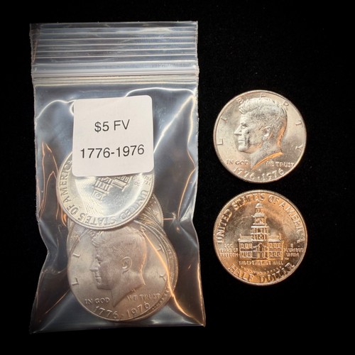 Mezzi dollari kennedy - $5,