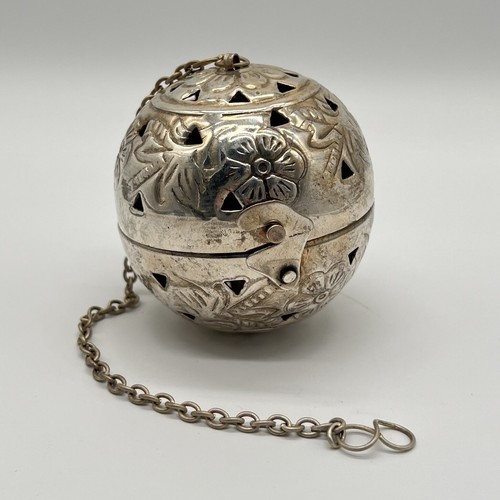 Potpourri ottone argentato - (5),