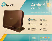 TP-LINK Archer VR1210v 300Mbps Wi-Fi Modem Router - Nero