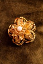 Spilla Vintage Fiore Grande