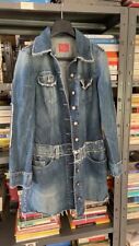Miniabito jeans giacca lunga jeans  Indian Rose tu M