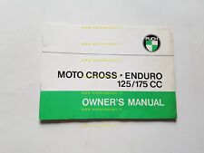 Puch 125 - 175 Cross-Enduro 1971 manuale uso manutenzione originale inglese