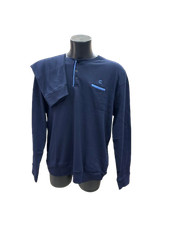 PIGIAMA UOMO CALIBRATO COTONE INTERLOCK CALDO COTONE TAGLIE MAXI CONFORMATE