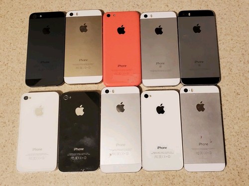 Huge lot apple iphones - apple,
