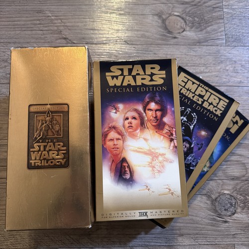 Vhs star wars - trilogy, 1997