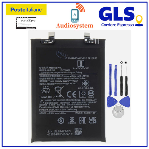 Batteria per xiaomi redmi note - batteria,