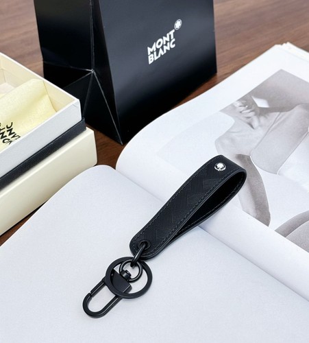 Portachiavi montblanc nero con - portachiavi,