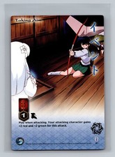 Taking Aim #20 InuYasha TCG Jaki 1a Edizione Trading Card Game CCG First Kagome
