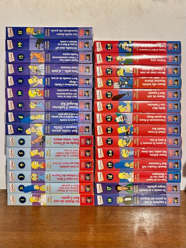 Collezione vhs simpson - 29,