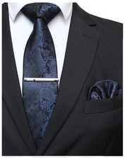 JEMYGINS Cravatta Uomo Paisley
