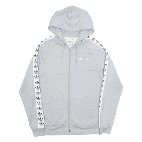 Adidas felpa grigia uomo - felpa,