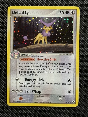 Delcatty holo rara carta - rara,