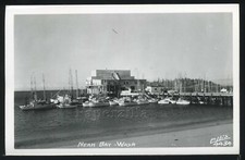 WA Neah Bay RPPC 1950's MARINE