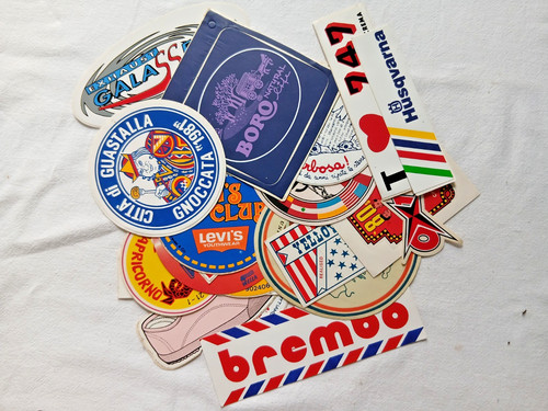 Adesivi stickers pubblicitari - adesivi,