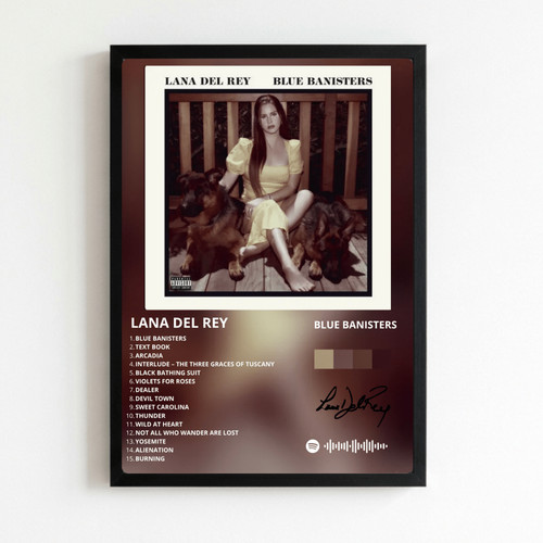 Lana del rey blue banisters - lana,