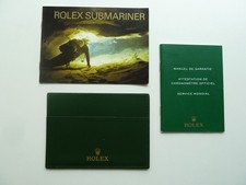 Rolex Submariner libretto set