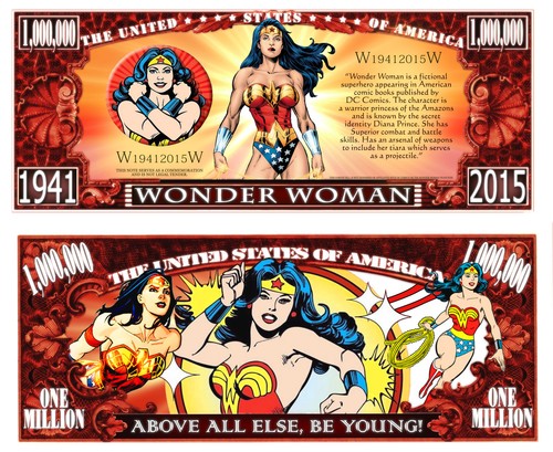 Wonder woman billet million - woman,