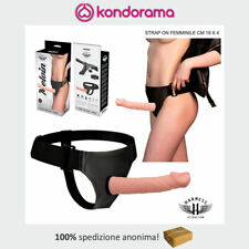 Strap on dildo indossabile per donna con fallo pene morbido e realistico e anale