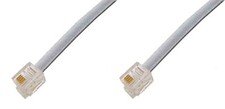 Cavo telefono grigio - -,