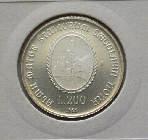 200 lire 1988 - lire, proof