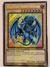 Drago Bianco Occhi Blu /