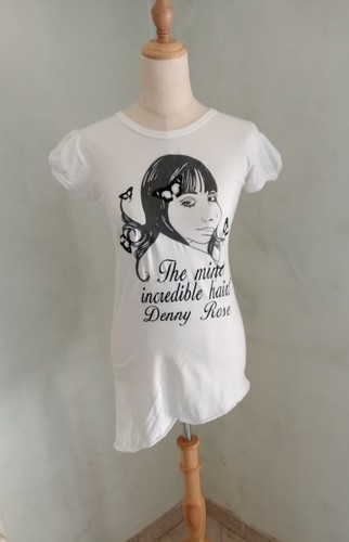 Shirt con stampa denny rose - t-shirt,