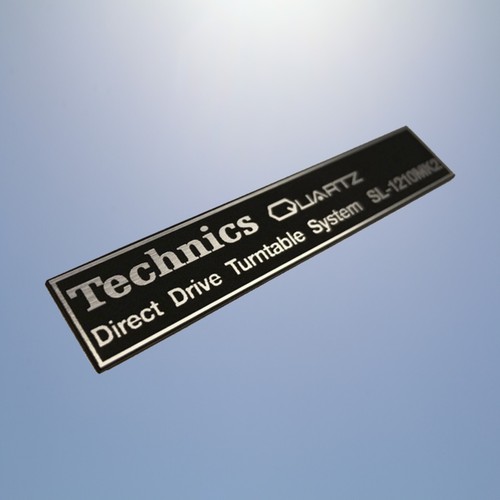 Technics emblema brusched - technics,