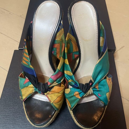Emilio pucci sandali colorati - sandali,