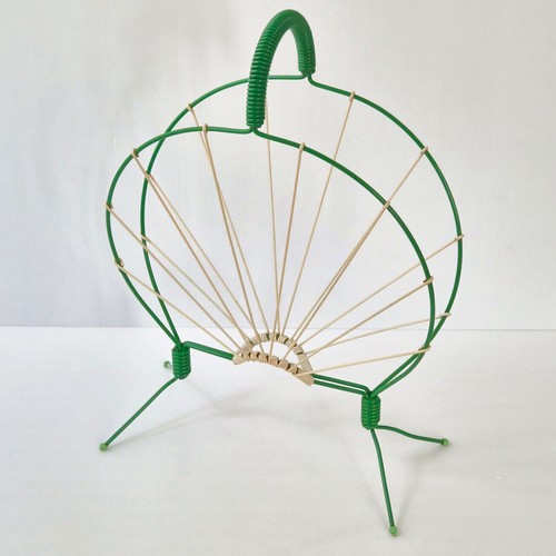 Porte revues scoubidou vintage - scoubidou,