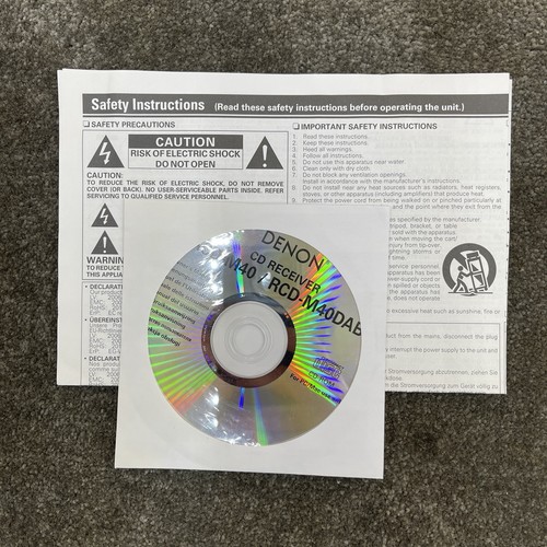 Denon rcd m40 m40dab - denon, disco