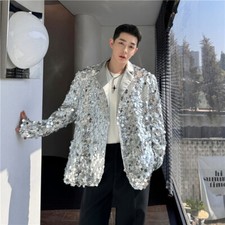 Korean Style Mens Sequins