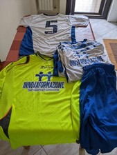 Completi calcio Calcetto 4 Maglie  Portiere Zeus Usate maglia shirt pantaloncino
