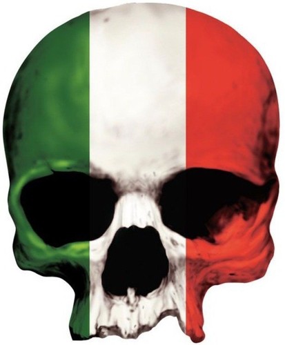Adesivo paraurti casco