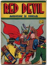 [161] AVVENTURE DI KINOWA ed. Dardo 1954 VI s. Red Devil n. 5 stato Ottimo