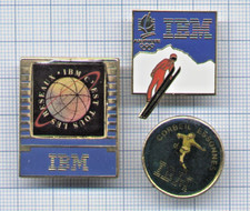 Lot Pins IBM RESEAUX JO